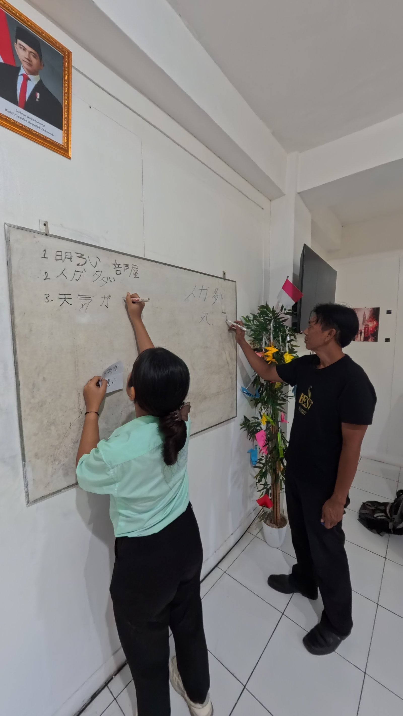 Simulasi wawancara kerja Jepang